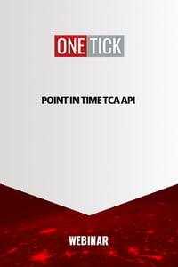 onetick-whitepaper TCA API