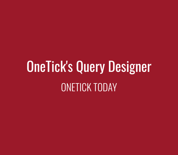 OneTick Query Designer