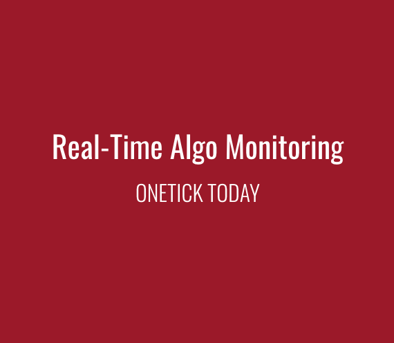 Real Time Algo Monitoring